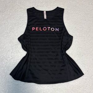 Lululemon x Peloton Women Black “Together We Go Far” Running Tank Top